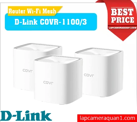 Lắp đặt camera Router Wi-Fi Mesh D-Link COVR-1100/3