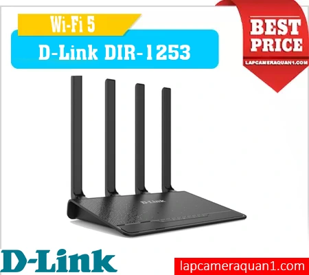 Lắp camera quận 1, Router Wi-Fi 5 AC1200 D-Link DIR-1253