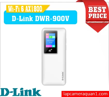 Lắp đặt camera Wi-Fi 6 AX1800 D-Link DWR-900V