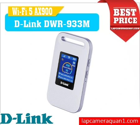 Lắp đặt camera Wi-Fi 6 AX900 D-Link DWR-933M