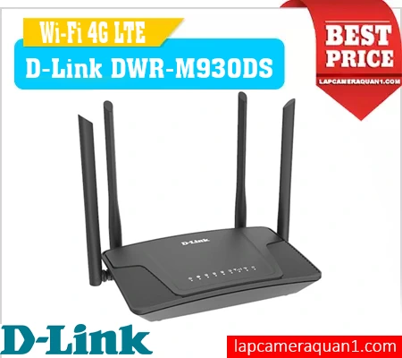 DWR-M930DS 4G LTE Router, Router Wi-Fi D-Link DWR-M930DS, D-Link DWR-M930DS chính hãng, bộ phát Wi-Fi D-Link DWR-M930DS, bộ phát sóng 4G D-Link DWR-M930DS, D-link DWR-M930DS, DWR-M930DS