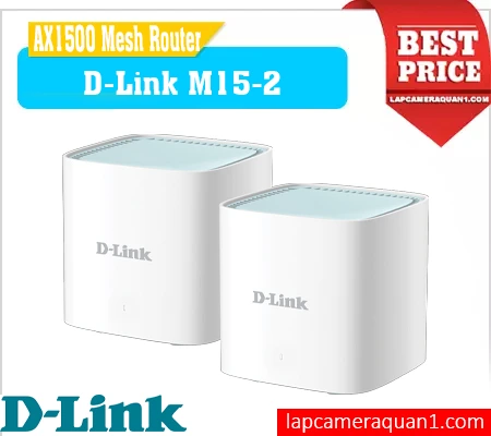 D-Link M15 Router, Router Wi-Fi 6 Mesh D-Link M15, D-Link M15 Mesh Router, Wi-Fi Mesh D-Link M15, Bộ phát Wi-Fi D-Link M15 Mesh, D-Link M15 Wi-Fi 6 Mesh System, D-Link M15 Mesh Wi-Fi 6 Router,