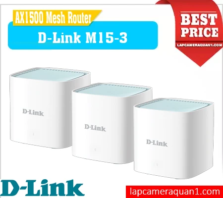 Lắp đặt camera Router Wi-Fi Mesh D-Link M15-3