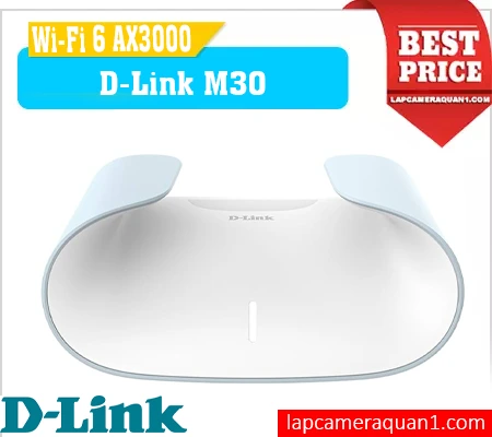 Lắp đặt camera Router WiFi AX3000 D-Link M30