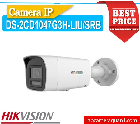 Lắp đặt camera Camera IP Hikvision DS-2CD1047G3H-LIU/SRB