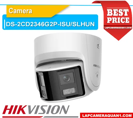 camera DS-2CD2346G2P-ISU/SLHUN, camera Hikvision DS-2CD2346G2P-ISU/SLHUN, camera IP Hikvision 4MP, camera Hikvision AcuSense 4MP, camera Hikvision hai ống kính góc rộng 180 độ, camera Hikvision cảnh báo còi đèn, giá camera DS-2CD2346G2P-ISU/SLHUN, lắp đặt camera DS-2CD2346G2P-ISU/SLHUN, camera Dome Hikvision góc nhìn toàn cảnh