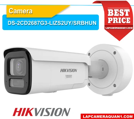 Lắp đặt camera Camera Hikvision DS-2CD2687G3-LIZS2UY/SRBHUN