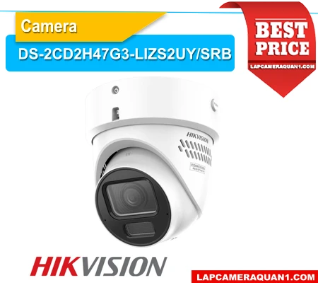 Lắp đặt camera Camera Hikvision DS-2CD2H47G3-LIZS2UY/SRB
