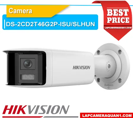 camera DS-2CD2T46G2P-ISU/SLHUN, camera Hikvision DS-2CD2T46G2P-ISU/SLHUN, camera IP Hikvision 4MP, camera Hikvision AcuSense 4MP, camera Hikvision góc nhìn siêu rộng 180 độ, camera Hikvision hai ống kính, giá camera DS-2CD2T46G2P-ISU/SLHUN, lắp đặt camera DS-2CD2T46G2P-ISU/SLHUN, camera Hikvision cảnh báo còi đèn chính hãng