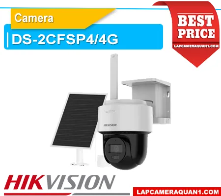 camera DS-2CFSP4/4G, camera Hikvision DS-2CFSP4/4G, camera 4G Hikvision, camera Hikvision dùng SIM 4G, giá camera DS-2CFSP4/4G, camera giám sát không cần WiFi, camera Hikvision ngoài trời 4G, lắp đặt camera DS-2CFSP4/4G, camera an ninh kết nối 4G