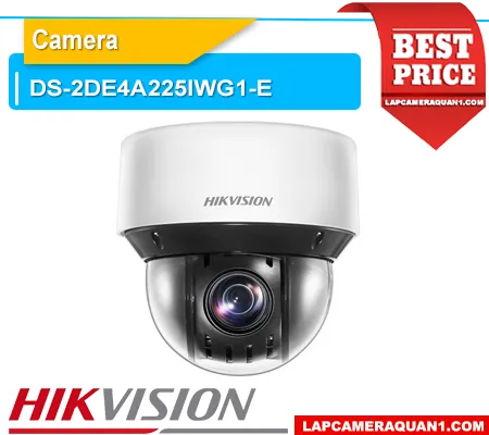 Camera HIKVISION Speed Dome DS-2DE4A425IWG1-E, DS-2DE4A425IWG1-E, Camera PTZ Hikvision 4MP, Camera Zoom Quang 25X Hikvision, Camera DarkFighter AI-ISP, Camera AcuSense Hikvision, Camera Speed Dome IP67, Camera Hikvision 4MP Chính Hãng