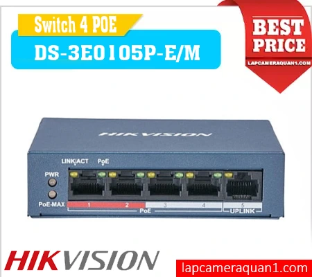 Switch DS-3E0105P-E/M, Switch 4 POE DS-3E0105P-E/M, Switch DS-3E0105P-E/M 5 cổng, Switch Ruijie DS-3E0105P-E/M, Switch Ruijie 4 POE DS-3E0105P-E/M, Switch DS-3E0105P-E/M  
