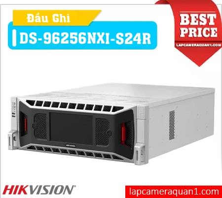 Lắp đặt camera Đầu Ghi Hình 256 Kênh DS-96256NXI-S24R
