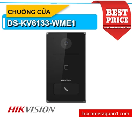 Lắp đặt camera Chuông Cửa IP HIKVISION DS-KV6133-WME1