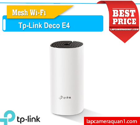 Deco E4, wifi Deco E4, router Deco E4, router wifi Deco E4, access point Deco E4, thông số Deco E4, thông số kỹ thuật Deco E4, cấu hình Deco E4, giá Deco E4, mesh Deco E4, kích sóng Deco E4, tplink Deco E4