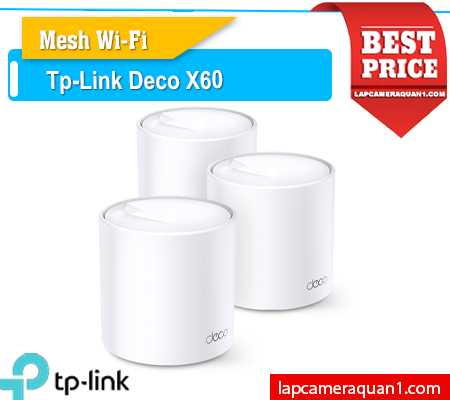 Deco X60, wifi Deco X60, router Deco X60, router wifi Deco X60, access point Deco X60, thông số Deco X60, thông số kỹ thuật Deco X60, cấu hình Deco X60, giá Deco X60