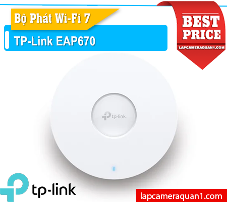 Lắp đặt camera Wifi Ốp Trần EAP670