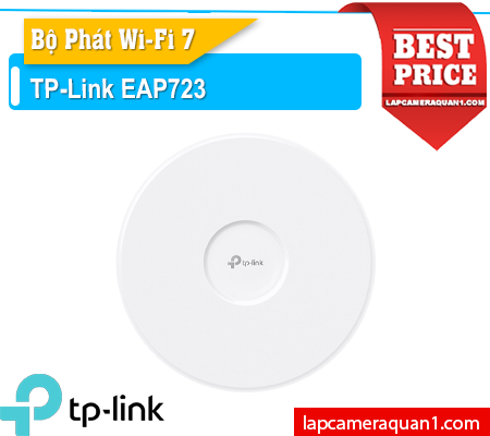 Lắp đặt camera Access Point Wifi 7 EAP723
