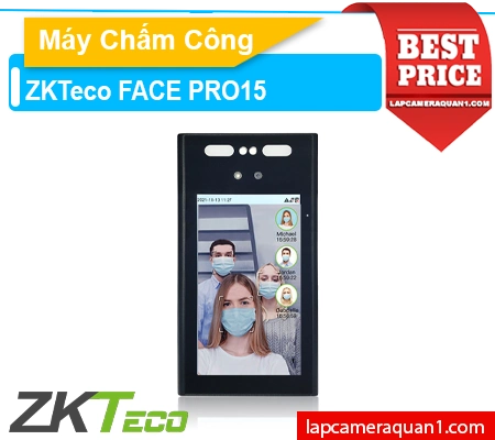 Lắp đặt camera Máy Quản Lý Nhân Viên ZKTeco FACEPRO15