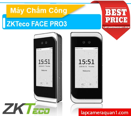 Lắp đặt camera Máy Chấm Công Khuôn Mặt FACEPRO3