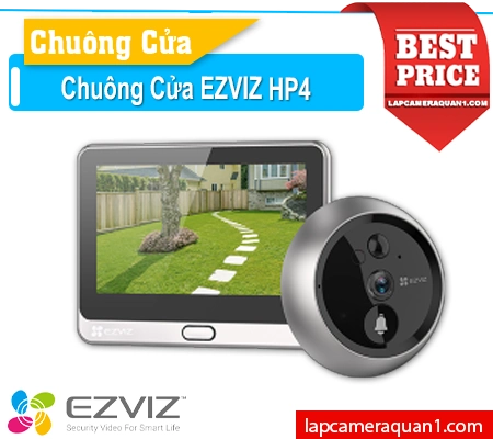 Lắp đặt camera Chuông Của Mnag Hình Không Dây HP4