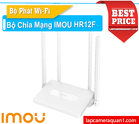 Lắp đặt camera Bộ Phát sóng Wifi Imou HR12F