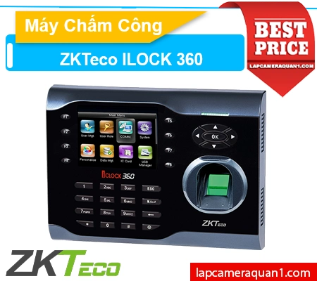 Máy Chấm Công ILOCK360 Bằng Vân Tay
