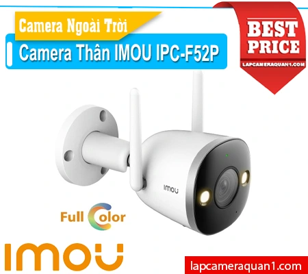 Lắp đặt camera Camera IMOU IPC-F52P 5MP