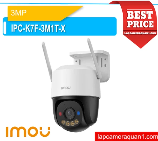 camera imou ipc-k7f-3m1t-x, camera cruiser sc 4g 3mp, camera 4g ngoài trời imou, camera quay quét 4g imou, camera AI nhận diện người phương tiện