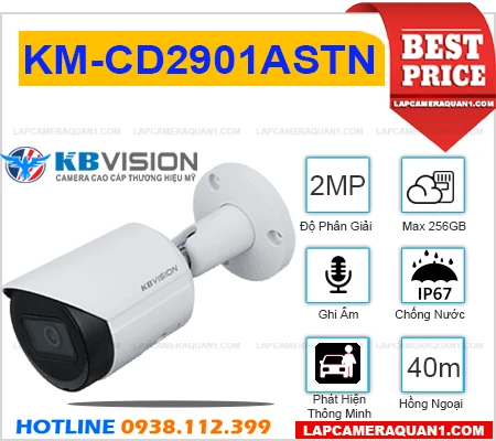 KM-CD2901ASTN,KM-CD2901ASTN Giá rẻ,KM CD2901ASTN,chức năng KM-CD2901ASTN Camera POE Không Cần Dây Nguồn Công nghệ nỗi bật Chip xử lý SMD PLUS Thông minh KBvision Giá tốt ,thông số KM-CD2901ASTN,giá kỹ thuật Camera Giám Sát KM-CD2901ASTN,phân phối KM-CD2901ASTN,KM-CD2901ASTN mới