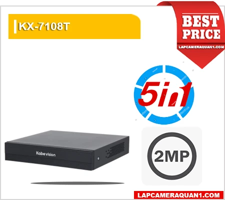 Lắp đặt camera Đầu Ghi 8 Kênh KX-7108T