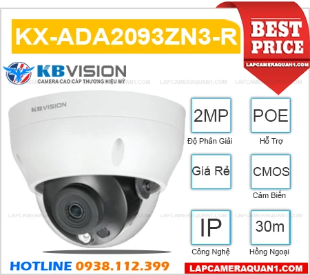 KX-ADA2093ZN3-R,KX-ADA2093ZN3-R rẻ nhất, Camera KX-ADA2093ZN3-R Chất lượng nhất,KX-ADA2093ZN3-R POE Tốt nhất