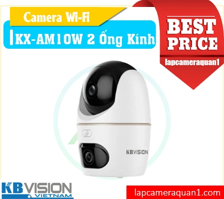 camera ống kính kép KX-AM10W,camera KX-AM10W wifi 6,camera hồng ngoại 30m KX-AM10W,camera 2 ống kính 10MP KX-AM10W,camera auto tracking KX-AM10W,camera đàm thoại 2 chiều KX-AM10W,camera KBView Plus KX-AM10W
