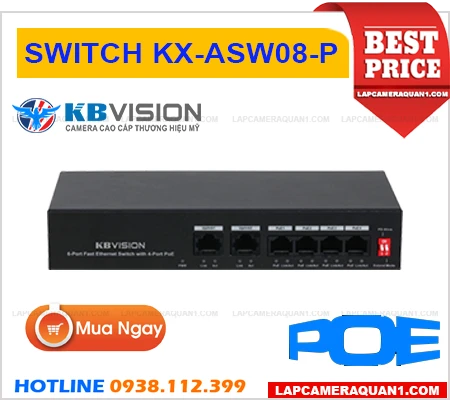 Thiết bị quản lý mạng,chức năng KX-ASW08-P,KX-ASW08-P Công Nghệ Mới,KX-ASW08-P Bán Giá Rẻ,KX-ASW08-P, KX-ASW08-P Giá Thấp Nhất, Giá Bán KX-ASW08-P, switch kbvision KX-ASW08-P, 