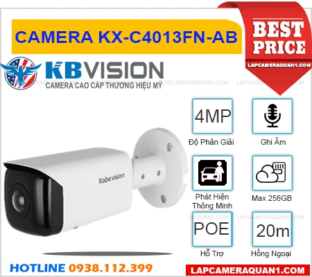 Camera Ghi Âm KX-C4013FN-AB KBVISION (4MP), camera quan sát KX-C4013FN-AB, lắp đặt camera KX-C4013FN-AB, lắp camera KX-C4013FN-AB giá rẻ, camera KX-C4013FN-AB giá rẻ, camera ngoài trời KX-C4013FN-AB, KX-C4013FN-AB, 