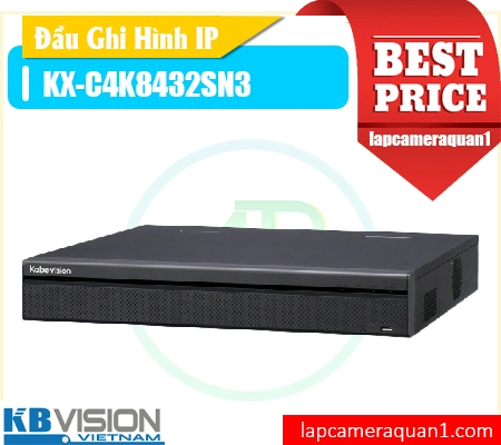 Đầu ghi IP 32 kênh KX-C4K8432SN3, Đầu ghi hình 12MP KX-C4K8432SN3, NVR 32 kênh KX-C4K8432SN3, Đầu ghi AI KX-C4K8432SN3, Đầu ghi an ninh KX-C4K8432SN3, Đầu ghi hình H.265+ KX-C4K8432SN3, Đầu ghi có báo động KX-C4K8432SN3