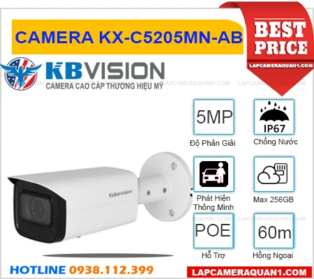 Camera KBVISION KX-C5205MN-AB (5MP), camera quan sát KX-C5205MN-AB, camera giám sát KX-C5205MN-AB, lắp đặt camera KX-C5205MN-AB, lắp camera KX-C5205MN-AB giá rẻ, camera ngoài trời KX-C5205MN-AB, camera KX-C5205MN-AB giá rẻ, KX-C5205MN-AB,