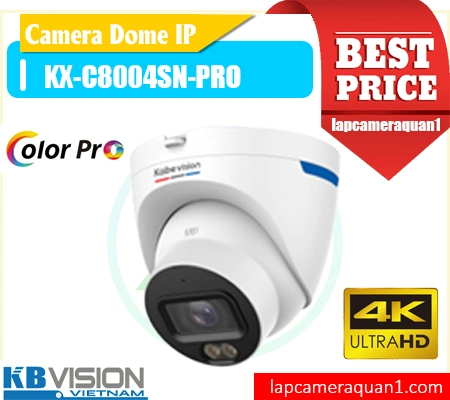Camera 8MP KX-C8004SN-PRO, camera AI KX-C8004SN-PRO, camera có mic KX-C8004SN-PRO, camera ban đêm KX-C8004SN-PRO, camera IP KX-C8004SN-PRO, camera chống nước KX-C8004SN-PRO, camera phát hiện người KX-C8004SN-PRO