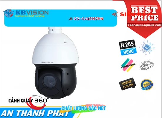 Lắp đặt camera Camera KBvision KX-CAi2167PN Tiết Kiệm