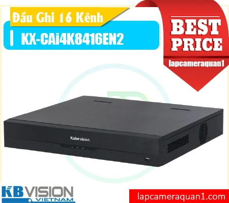 Đầu ghi IP 16 kênh KX-CAi4K8416EN2, Đầu thu hình AI 16 kênh KX-CAi4K8416EN2, Đầu ghi 16MP KX-CAi4K8416EN2, Đầu ghi NVR 16 kênh KX-CAi4K8416EN2, Đầu ghi hình an ninh KX-CAi4K8416EN2, Đầu ghi camera IP KX-CAi4K8416EN2, Hệ thống ghi hình KX-CAi4K8416EN2