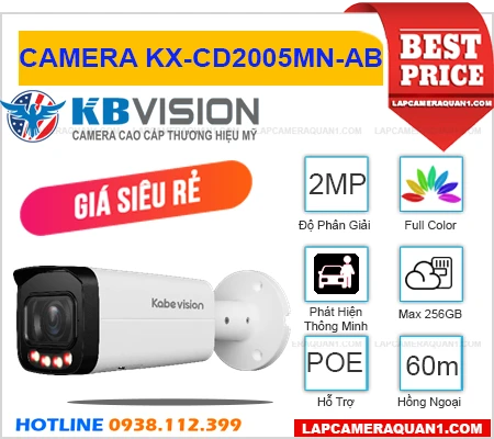 KX-CD2005MN-AB Camera KBvision (2MP), camera quan sát KX-CD2005MN-AB, camera có màu ban đêm KX-CD2005MN-AB, lắp đặt camera KX-CD2005MN-AB, lắp camera KX-CD2005MN-AB giá rẻ, camera KX-CD2005MN-AB chính hãng, camera KX-CD2005MN-AB giá rẻ, KX-CD2005MN-AB,