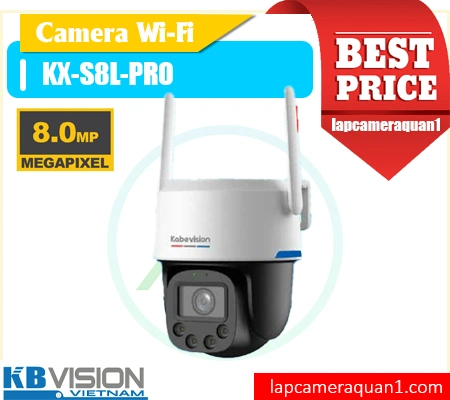 camera màu ban đêm KX-S8L-PRO, camera 4K KBVISION KX-S8L-PRO, camera ai phát hiện người KX-S8L-PRO, camera tự xoay theo người KX-S8L-PRO, camera wifi có màu ban đêm KX-S8L-PRO, camera báo động thông minh KX-S8L-PRO, camera kbview plus ngoài trời KX-S8L-PRO