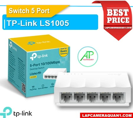 Bộ chia mạng LS1005, switch LS1005, switch 5 cổng LS1005, bộ chia tín hiệu LS1005, unmanaged switch LS1005, switch để bàn LS1005, LiteWave LS1005