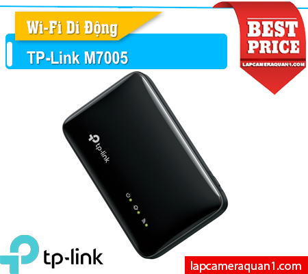 Lắp đặt camera Phát Wifi 4G Tp-link M7005