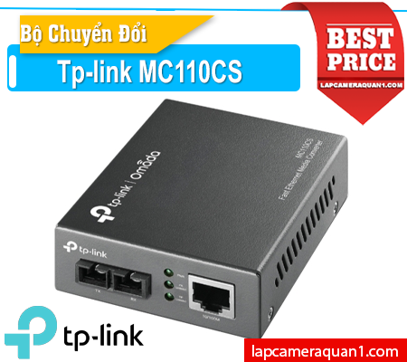 Lắp đặt camera Converter Quang MC110CS