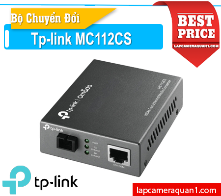 Lắp đặt camera Bộ Chuyển Đổi Quang MC112CS