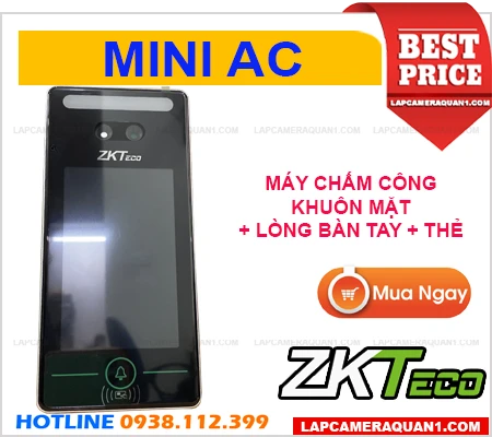 Máy Quản Lý Nhân Viên, máy chấm công ZKTECO MINI AC giá rẻ , Máy Chấm Công Khuôn Mặt ZKTECO MINI AC, lắp đặt máy chấm công ZKTECO MINI AC giá rẻ, máy chấm công khuôn mặt MINI AC, máy kiểm soát ra vào MINI AC chính hãng,