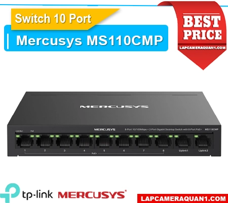 Lắp đặt camera Hub Chia Mạng MS110CMP