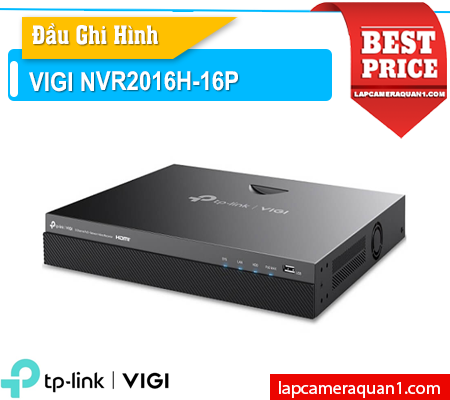 Đầu ghi NVR2016H-16P, VIGI NVR2016H-16P 16 kênh, NVR2016H-16P Đầu ghi PoE, NVR2016H-16P ghi hình camera IP, NVR2016H-16P lưu trữ, NVR2016H-16P, NVR2016H- thông minh.