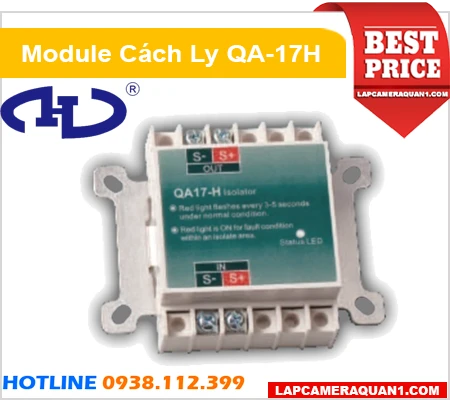 Module Cách Ly Horing QA-17H, module cách ly chính hãng QA-17H, lắp đặt thiết bị module cách ly QA-17H giá rẻ, lắp thiết bị QA-17H chính hãng